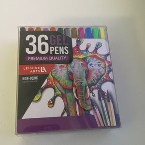 36 gel pens